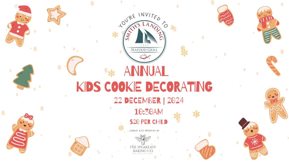 Smith’s Landing Annual Kids Cookie Decorating